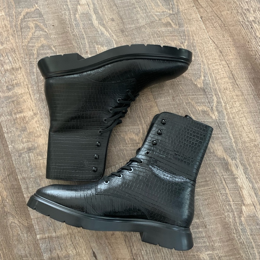 Stuart Weitzman Mckenzee Combat Boot 8 - image 7